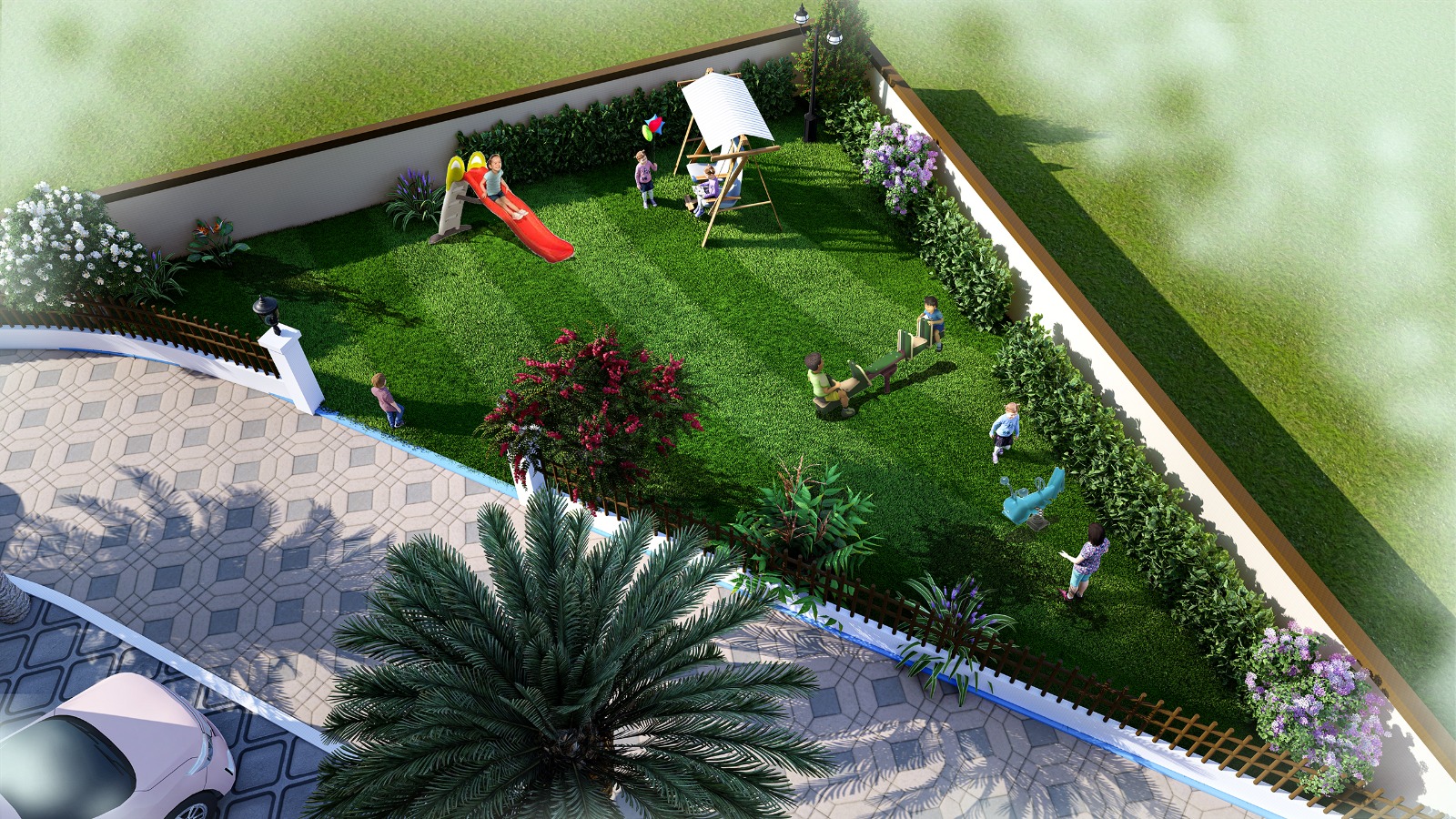 Peaceful living environment Kaman Village